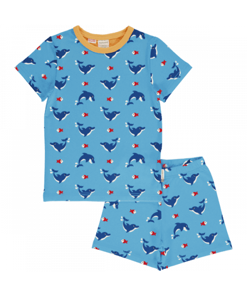Maxomorra Bali Vibes Dolphin Short PJ's
