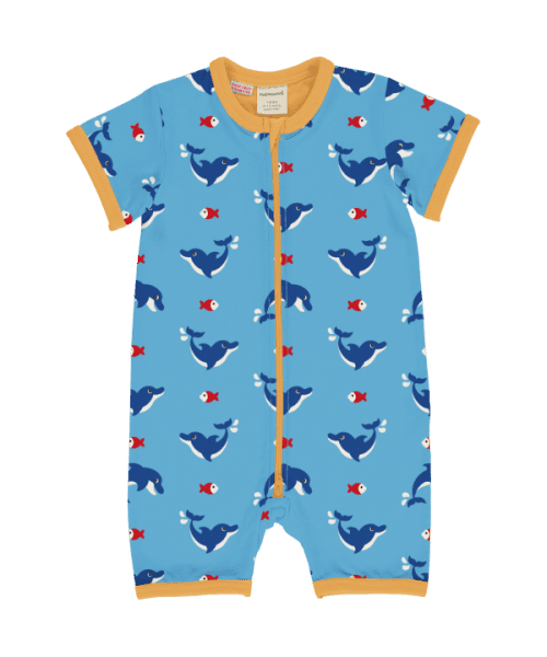Maxomorra Bali Vibes Dolphin Short Rompersuit