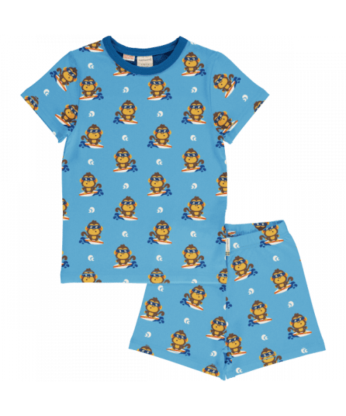 Maxomorra Bali Vibes Monkey Short PJ's