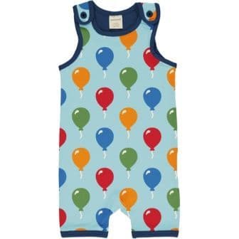 Maxomorra Balloon Short Playsuit