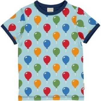Maxomorra Balloon Short Sleeve Top