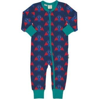 Maxomorra Bat Zip Rompersuit