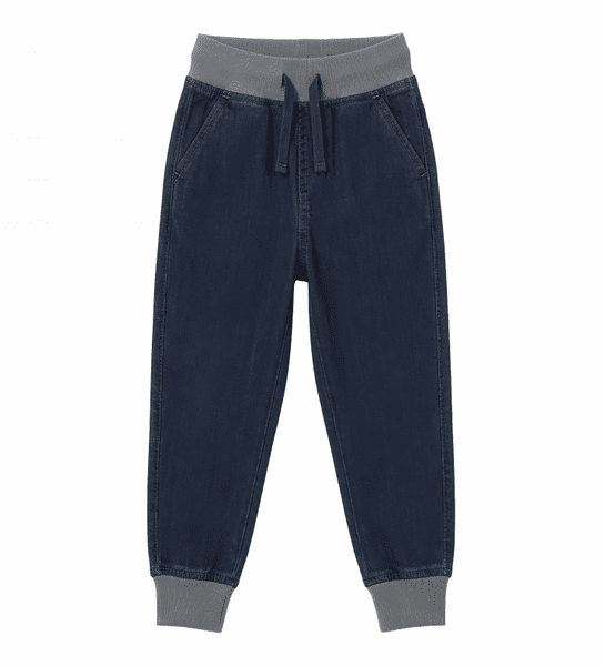 Maxomorra Blue Denim Jogger Pants