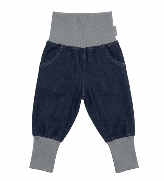 Maxomorra Blue Denim Waist Pants