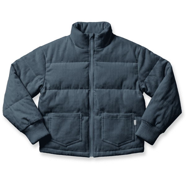 Maxomorra Blue Padded Corduroy Jacket