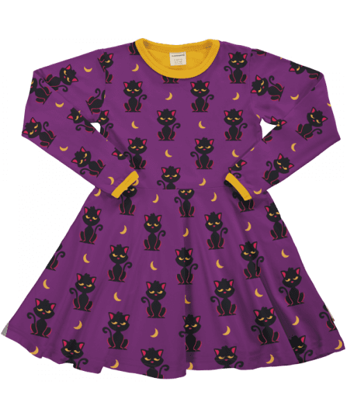 Maxomorra Cat Circle Dress AW24