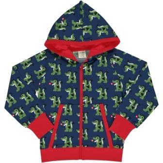 Maxomorra Dragon Hooded Cardigan Sweat