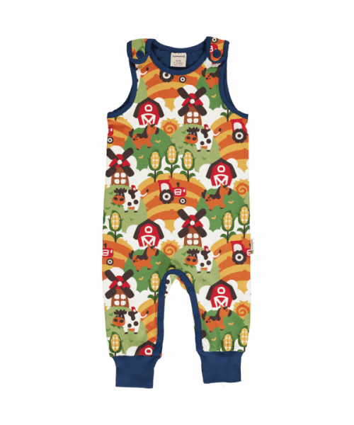 Maxomorra Farm Life Playsuit