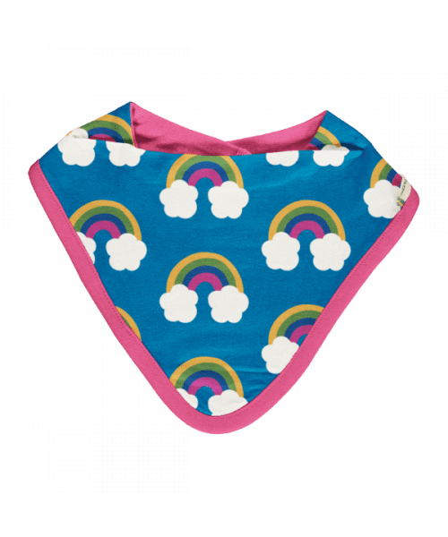 Maxomorra Farm Rainbow Dribble Bib