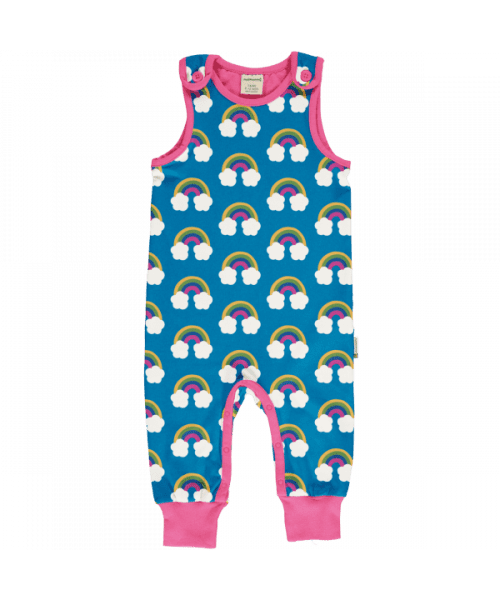 Maxomorra Farm Rainbow Playsuit