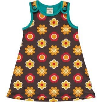 Maxomorra Flower Play Dress