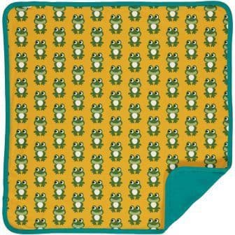 Maxomorra Frog Velour Blanket