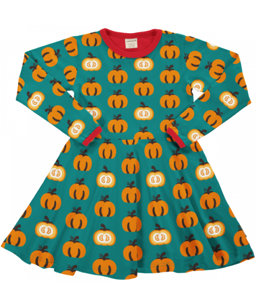 Maxomorra Garden Pumpkin Circle Dress