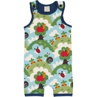Maxomorra Garden Short Playsuit