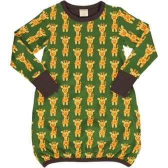 Maxomorra Giraffe Balloon Dress
