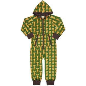 Maxomorra Giraffe Hooded Onesie Sweat