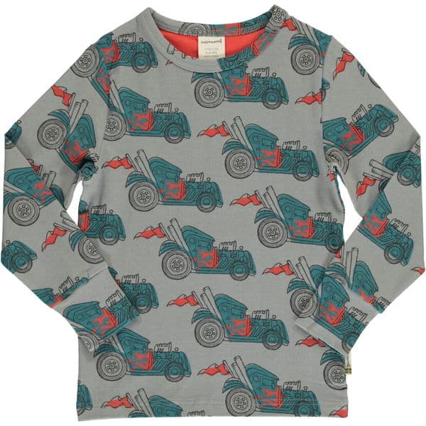Maxomorra Hot Rod Long Sleeve Top