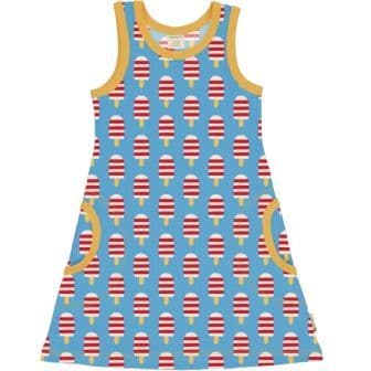 Maxomorra Ice Cream Sleeveless Dress