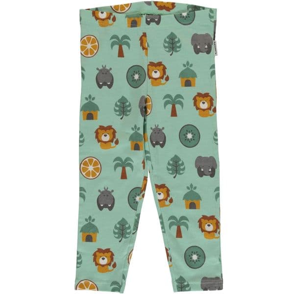 Maxomorra Leggings Cropped Jungle