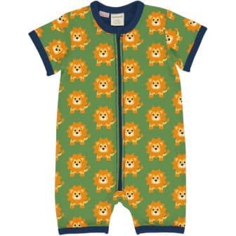 Maxomorra Lion Short Romper