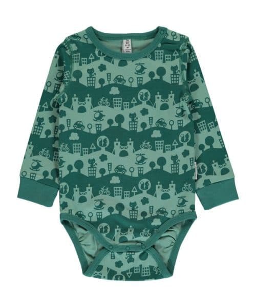 Maxomorra Long Sleeve Body City Landscape