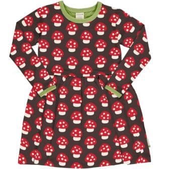 Maxomorra Mushroom Spin Dress