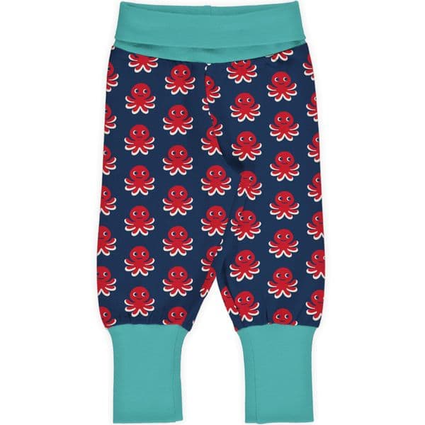 Maxomorra Octopus Rib Pants