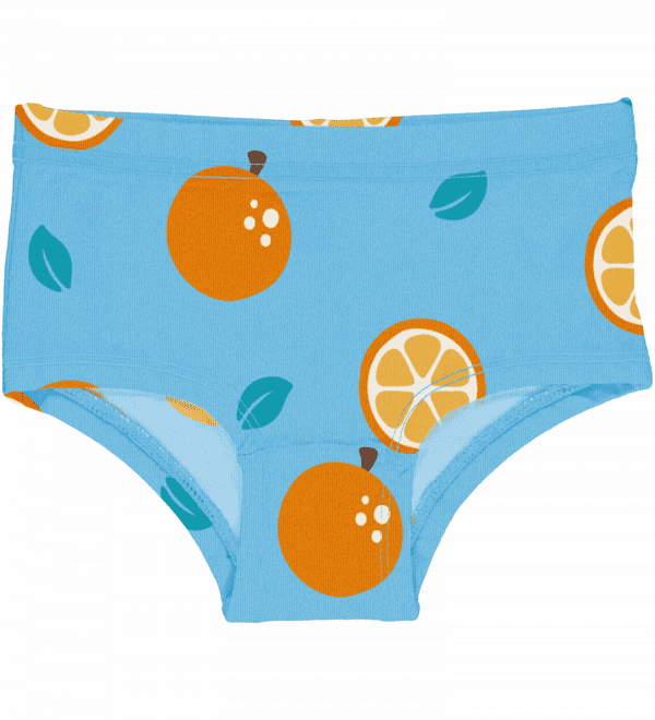 Maxomorra Orange Hipster Briefs SS25