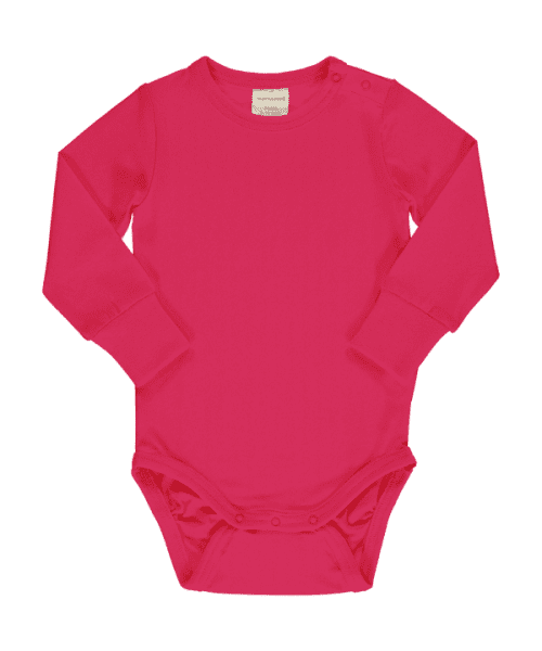 Maxomorra Pink Blossom Long Sleeve Body
