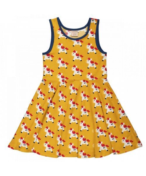 Maxomorra Pony Sleeveless Circle Dress