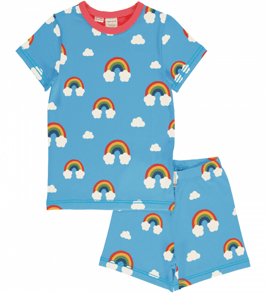 Maxomorra Rainbow Short PJ's SS26