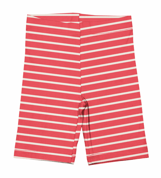 Maxomorra Red Stripes Cycling Shorts SS26