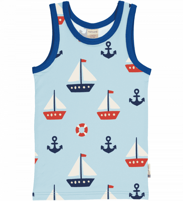 Maxomorra Sailboat Tank Top SS26