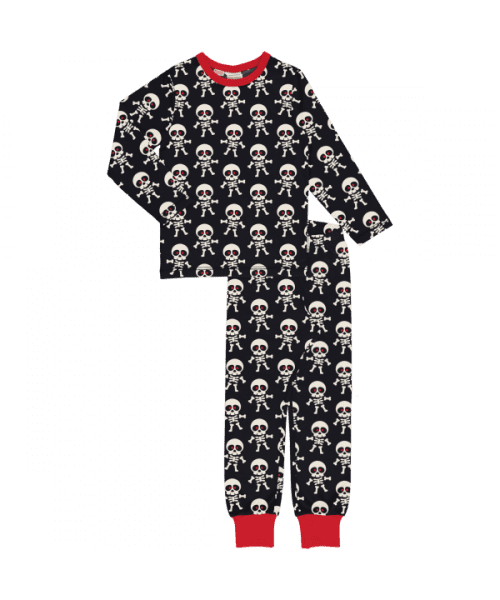 Maxomorra Scary Skeleton PJ's