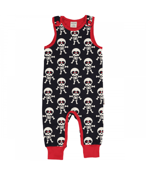 Maxomorra Scary Skeleton Playsuit