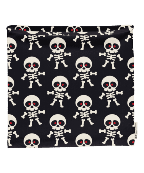 Maxomorra Scary Skeleton Tube Scarf