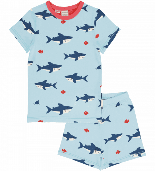 Maxomorra Shark Short PJ's SS26
