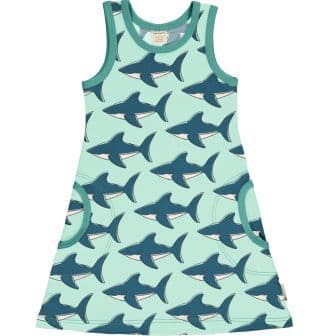 Maxomorra Sharks Sleeveless Dress