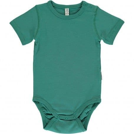 Maxomorra Short Sleeve Body Green Petrol