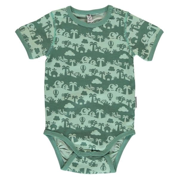 Maxomorra Short Sleeve Body Jungle Landscape