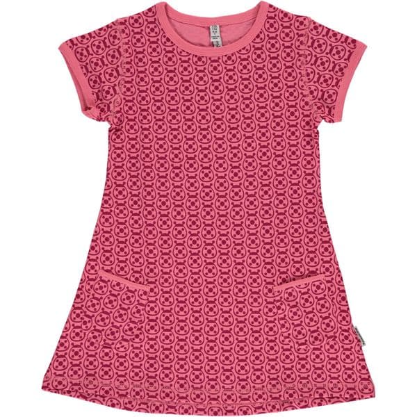 Maxomorra Short Sleeve Tunic Ladybug