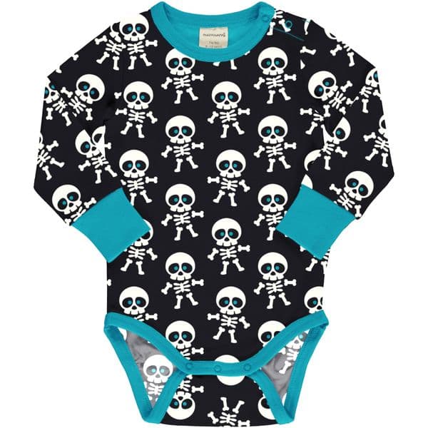 Maxomorra Skeleton Long Sleeve Body