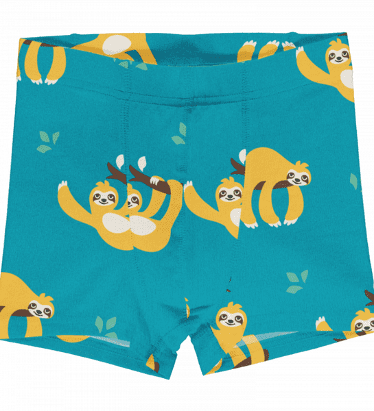 Maxomorra Sloth Boxer Shorts SS25