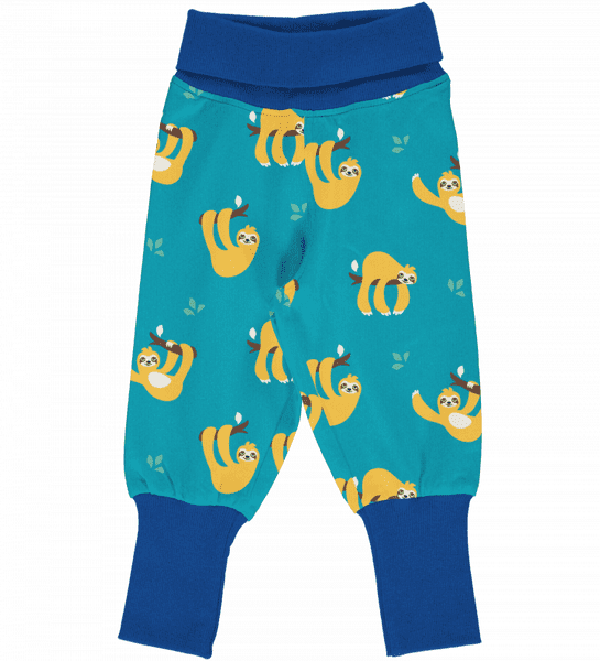 Maxomorra Sloth Rib Pants SS25