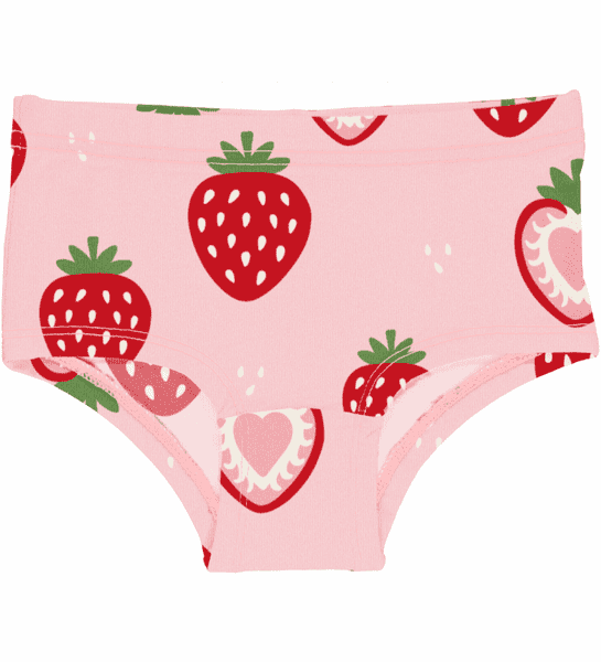 Maxomorra Strawberry Hipster Briefs SS26