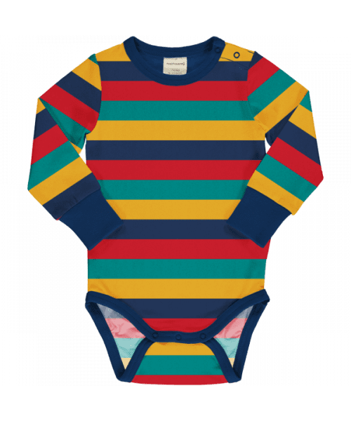 Maxomorra Stripes Long Sleeve Body