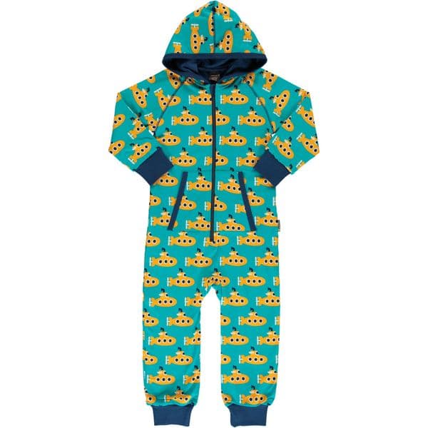 Maxomorra Submarine Hooded Onesie