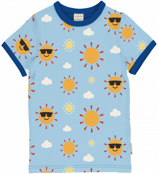 Maxomorra Sun Short Sleeve Top SS26
