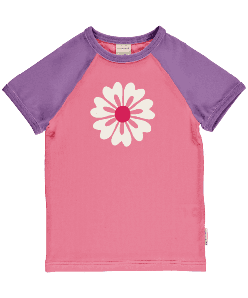Maxomorra Swedish Vibes Flowers Raglan Top