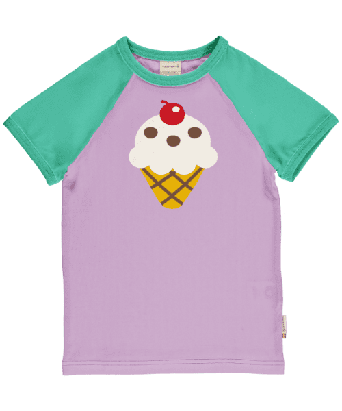 Maxomorra Swedish Vibes Ice Cream Raglan Top